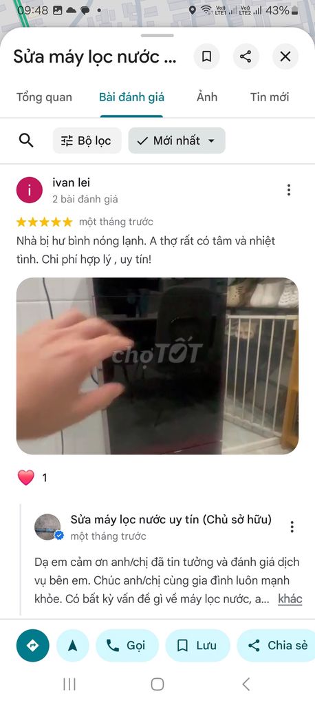 Dịch vụ sửa máy lọc nước Karofi Kangaroo.... Dịch vụ tại Huyện Bến Lức Long An được đăng bởi Nghĩa hình 1