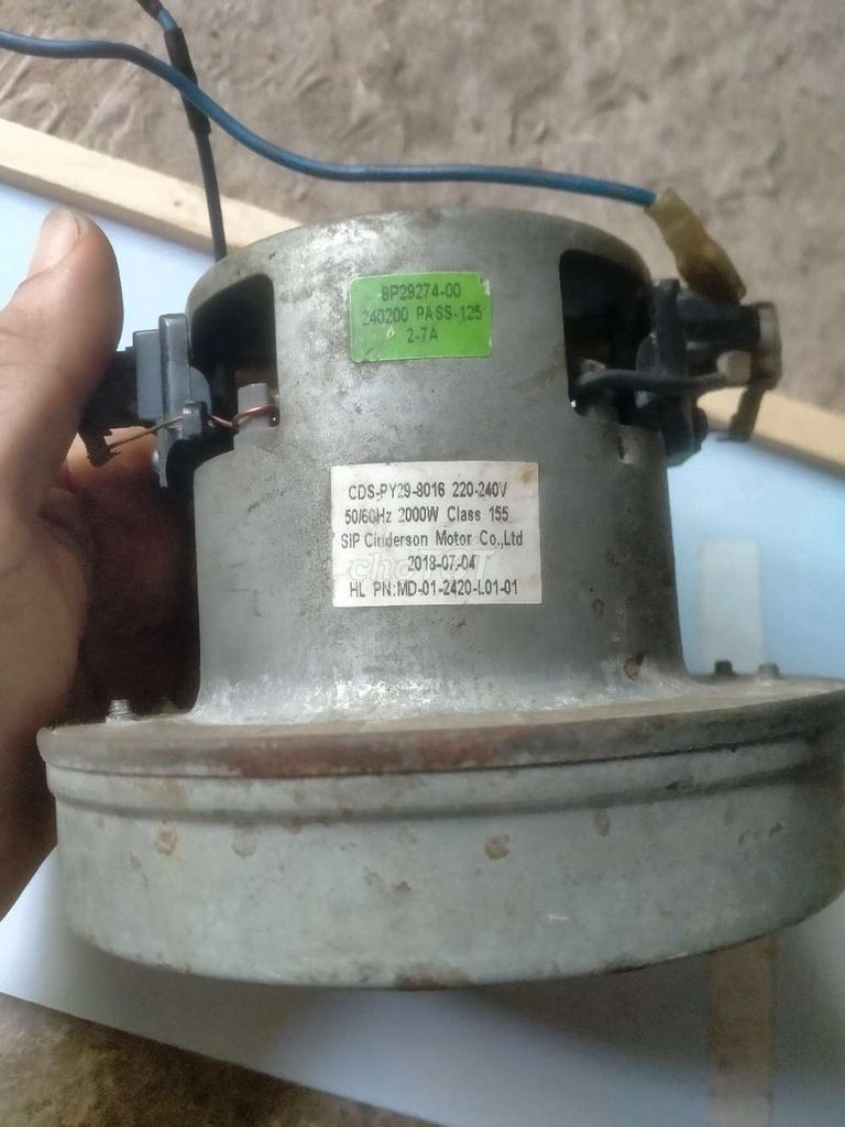 Động cơ máy hút bụi SIP Cinderson CDS-PY29-8016. Mua bán Nội thất, đồ gia dụng khác tại Huyện Chợ Gạo Tiền Giang được đăng bởi Nguyễn Thương hình 1