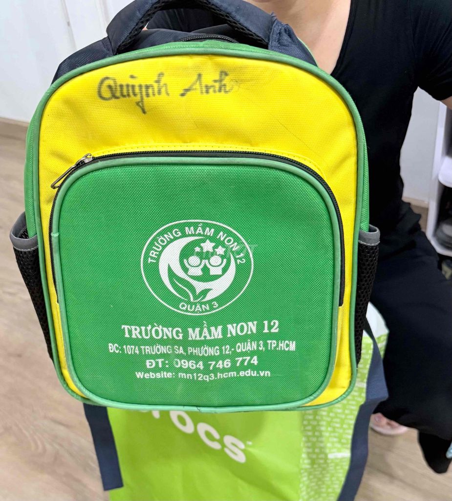 Balo trẻ em 3-7 tuổi nhiều màu. Mua bán Mẹ và bé tại Quận 3 Tp Hồ Chí Minh được đăng bởi Phương Thảo hình 1