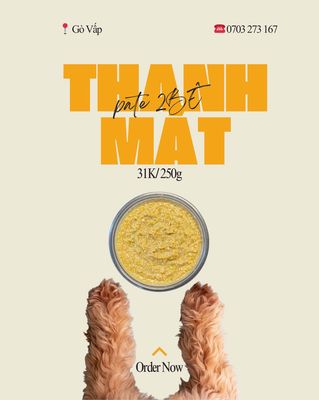 pate tươi thú cưng chó mèo. Mua bán Phụ kiện, Thức ăn, Dịch vụ tại Quận Gò Vấp Tp Hồ Chí Minh được đăng bởi MinhThy NgLe