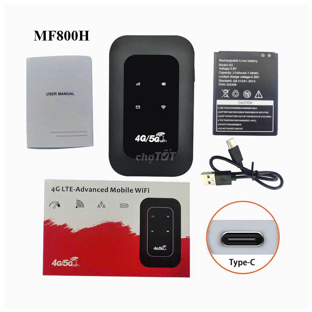 Bộ Phát Wifi 4G MF800H – Hỗ Trợ Sim 4G/5G. Mua bán Phụ kiện (Màn hình, Chuột...) tại Quận Nam Từ Liêm Hà Nội được đăng bởi Candy hình 1