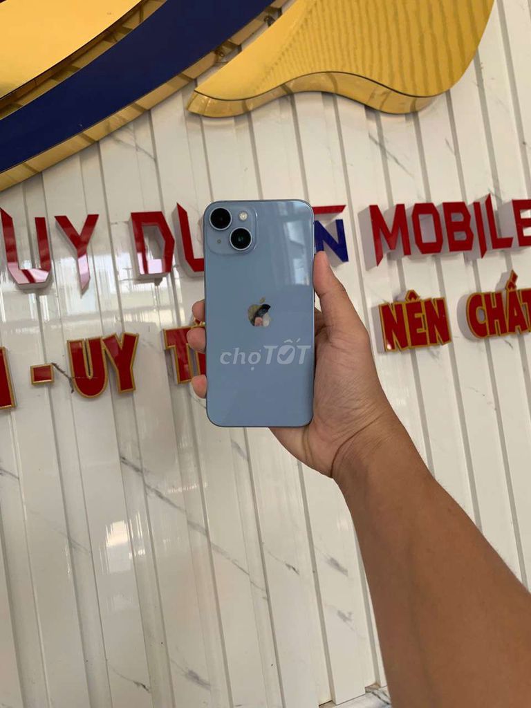 14 128GB Xanh quốc tế có sim vật lí,có góp. Mua bán Điện thoại tại Thành phố Cà Mau Cà Mau được đăng bởi Duy Dustin Mobile hình 1