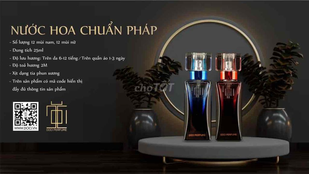 24 mùi cho nam và nữ.Nước Hoa Chính Hãng Của Pháp