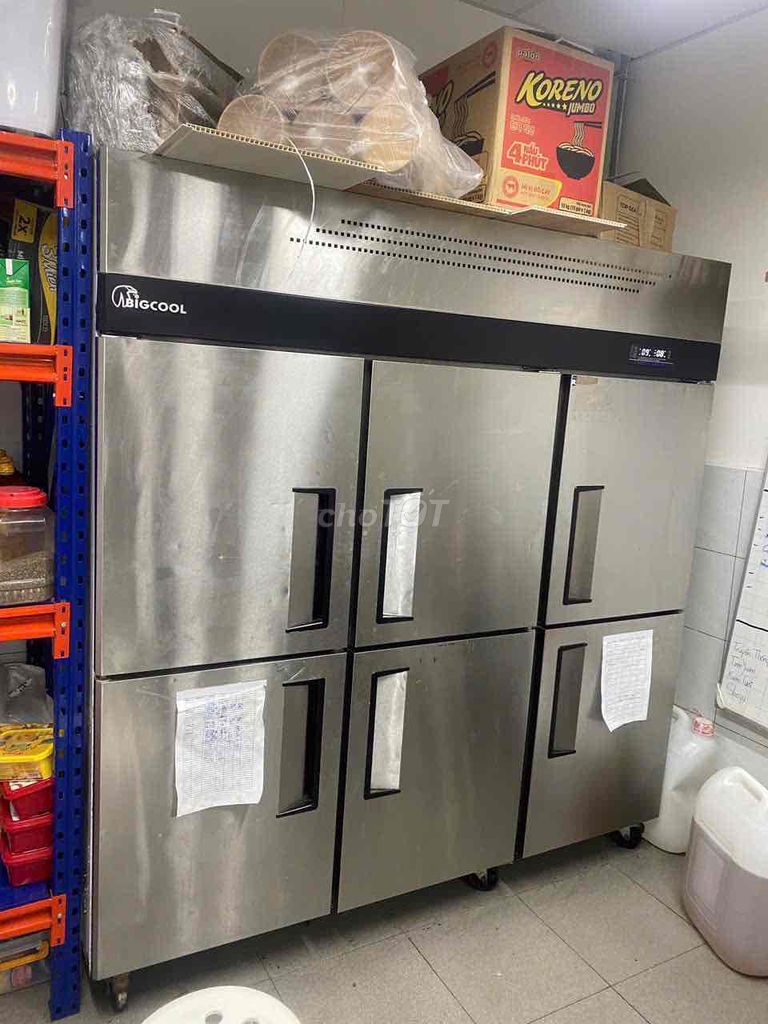 Tủ đông BIGCOOL Inox 6 cánh. Mua bán Tủ lạnh tại Thành phố Phan Thiết Bình Thuận được đăng bởi Điện Máy Phú Gia hình 1