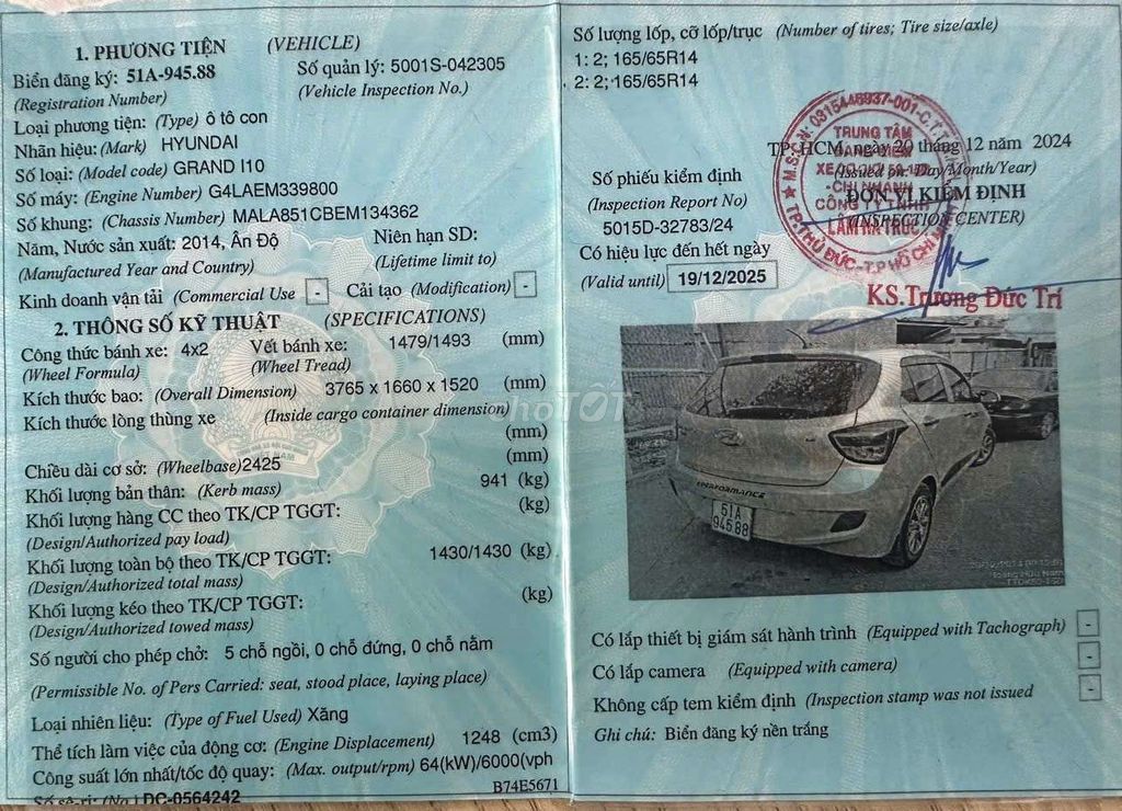 HYUNDAI I10 SX 2014 TỰ ĐỘNG 88000KM BẢO HÀNH 1 NĂM