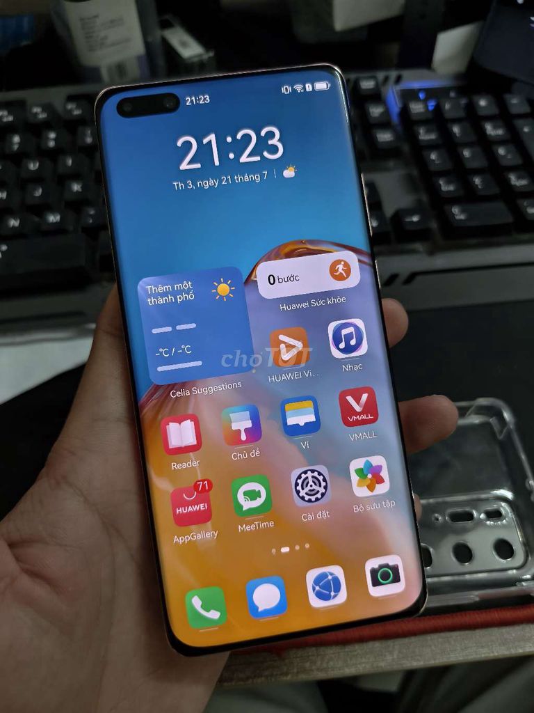 Huawei P40 Pro 256GB Vàng cam. Mua bán Điện thoại tại Quận Gò Vấp Tp Hồ Chí Minh được đăng bởi trần hải du hình 1