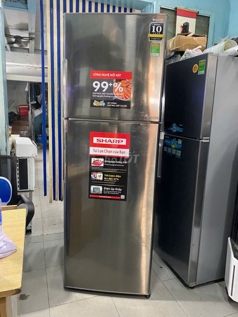 Tủ lạnh sharp 342L inverter zin đẹp tiết kiệm điện. Mua bán Tủ lạnh tại Quận 10 Tp Hồ Chí Minh được đăng bởi QUANG PHÁT hình 1