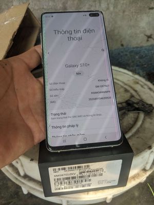 Samsung S10 plus full box k lỗi chưa sửa chửa