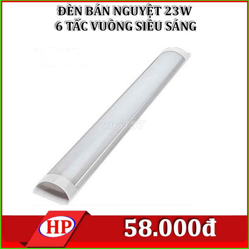 ĐÈN BÁN NGUYỆT 23W 6 TẤC VUÔNG SIÊU SÁNG