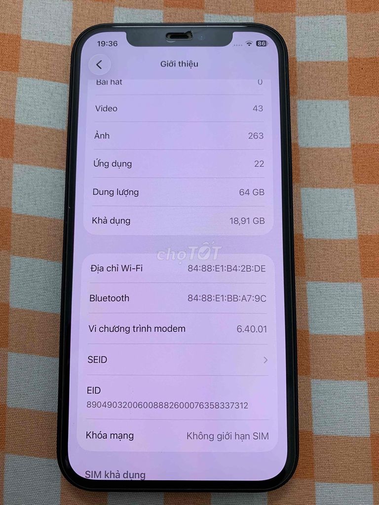 Apple iPhone 12 64GB Đen. Mua bán Điện thoại tại Huyện Tiên Du Bắc Ninh được đăng bởi duy hình 1