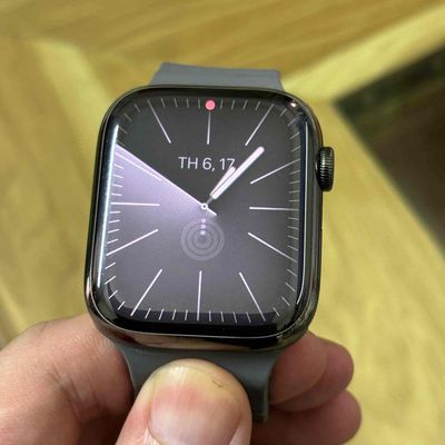 Apple Watch Series 7 45mm thép Esim đen