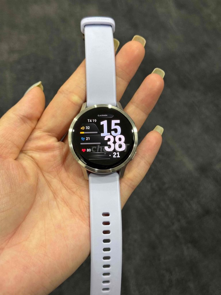 Garmin Venu 4 Tím nhạt 41mm. Mua bán Thiết bị đeo thông minh tại Quận 8 Tp Hồ Chí Minh được đăng bởi Quỳnh Như hình 1