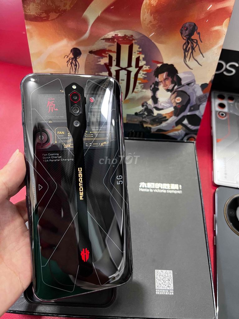 RedMagic 5G 12GB/256GB Đen 99%. Mua bán Điện thoại tại Thị xã Bến Cát Bình Dương được đăng bởi Thế Giới Phone hình 1