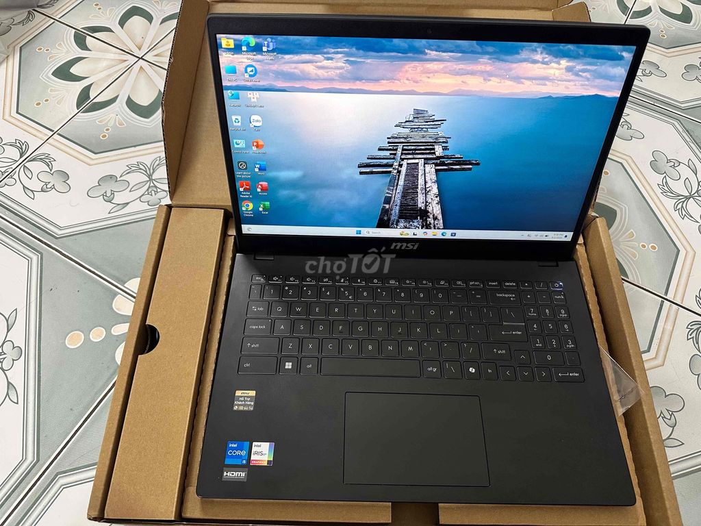 MSI Modern i5-1235U 15.6 inch 16GB/512GB. Mua bán Laptop tại Quận Long Biên Hà Nội được đăng bởi quang huy  hình 1