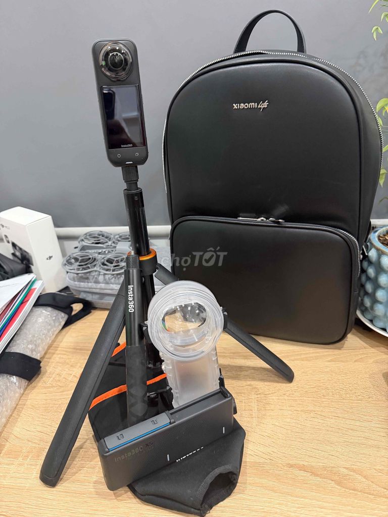Camera Insta360 X5 full combo + case lặn. Mua bán Máy ảnh, Máy quay tại Quận Tân Phú Tp Hồ Chí Minh được đăng bởi Lộc hình 1