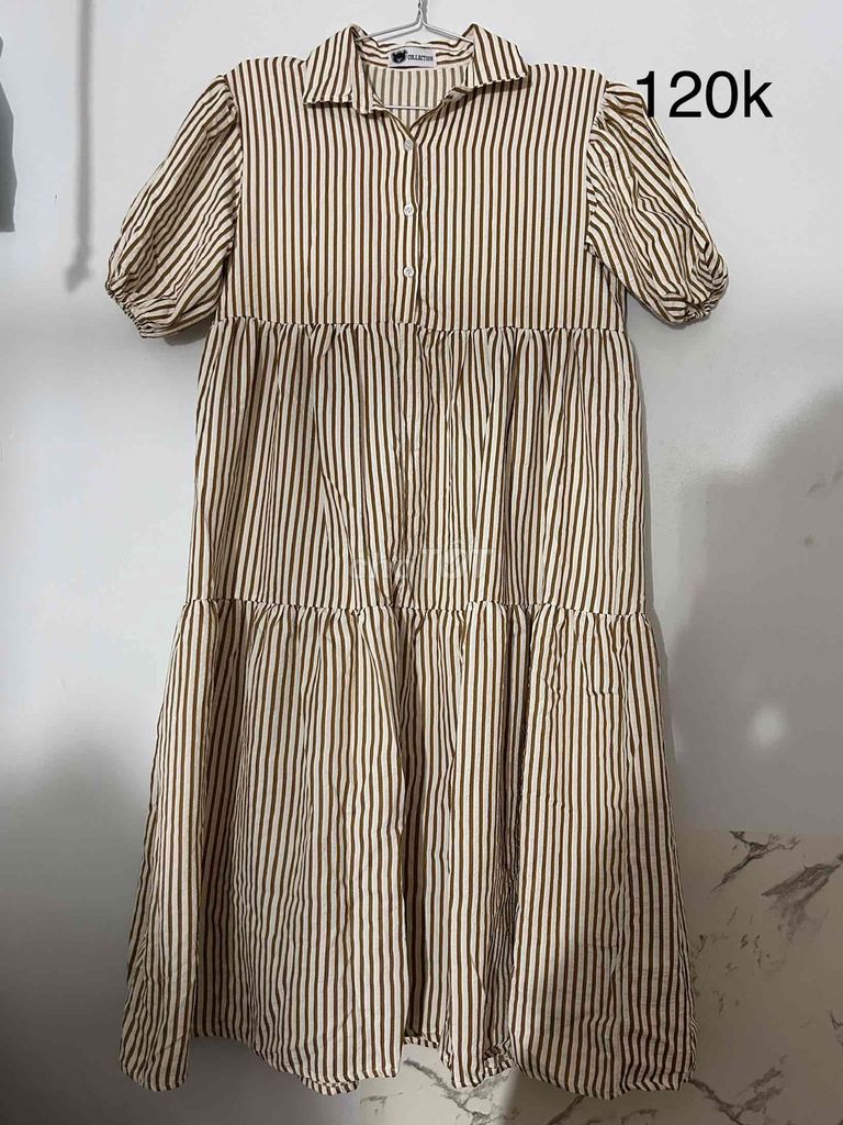 Đầm nữ sọc trẻ trung. Mua bán Quần áo tại Thành phố Đồng Xoài Bình Phước được đăng bởi Laiii hình 1