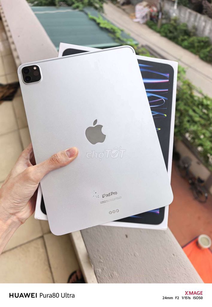 Apple iPad Pro M2 128GB Bạc. Mua bán Máy tính bảng tại Huyện Ân Thi Hưng Yên được đăng bởi Lực Nguyễn hình 1