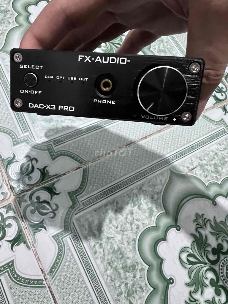 Bộ giải mã âm thanh FX-AUDIO DAC-X3 PRO Đen Mới. Mua bán Tivi, Âm thanh tại Quận Gò Vấp Tp Hồ Chí Minh được đăng bởi Tô Lập hình 1