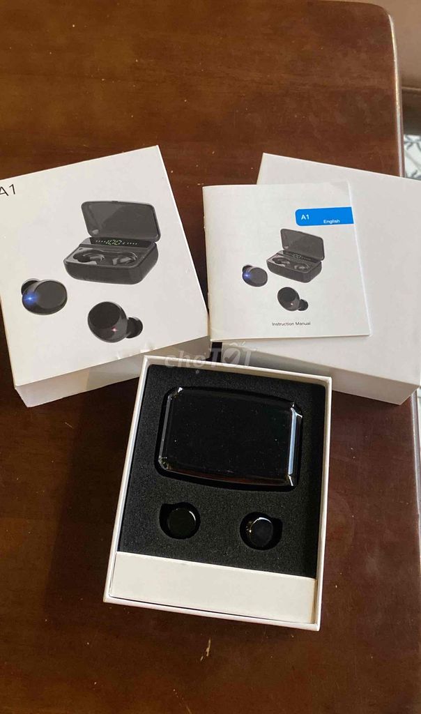 Tai nghe Bluetooth A1 Đen IPX7. Mua bán Tivi, Âm thanh tại Quận Tân Bình Tp Hồ Chí Minh được đăng bởi Phạm Nguyễn hình 1