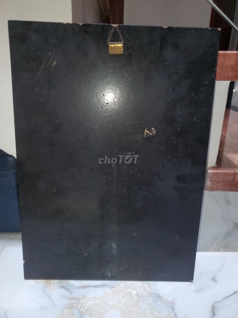 Tranh Sơn Mài Cẩn Vỏ Trứng "2 Cô Gái Áo Dài"