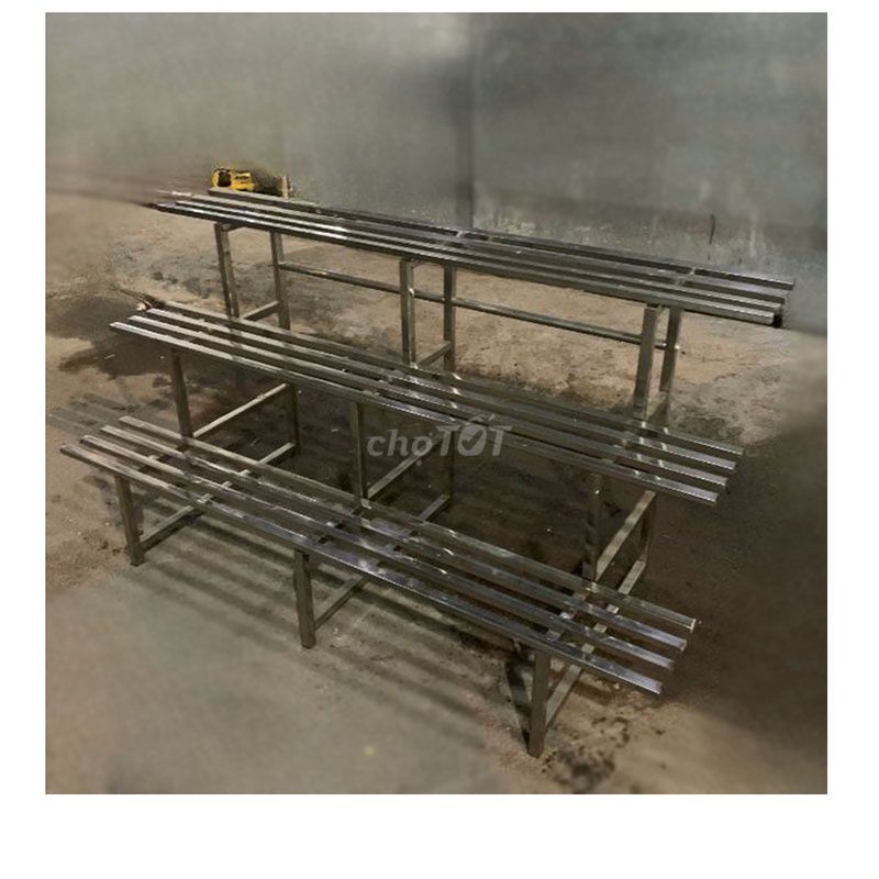 Kệ Inox 3 Tầng Mới 90%. Mua bán Tủ, kệ gia đình tại Huyện Cần Giờ Tp Hồ Chí Minh được đăng bởi Hằng Hàng Thanh Lý  hình 1