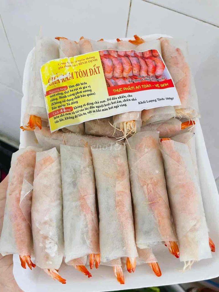 Chả Ram tôm đất bao ngon