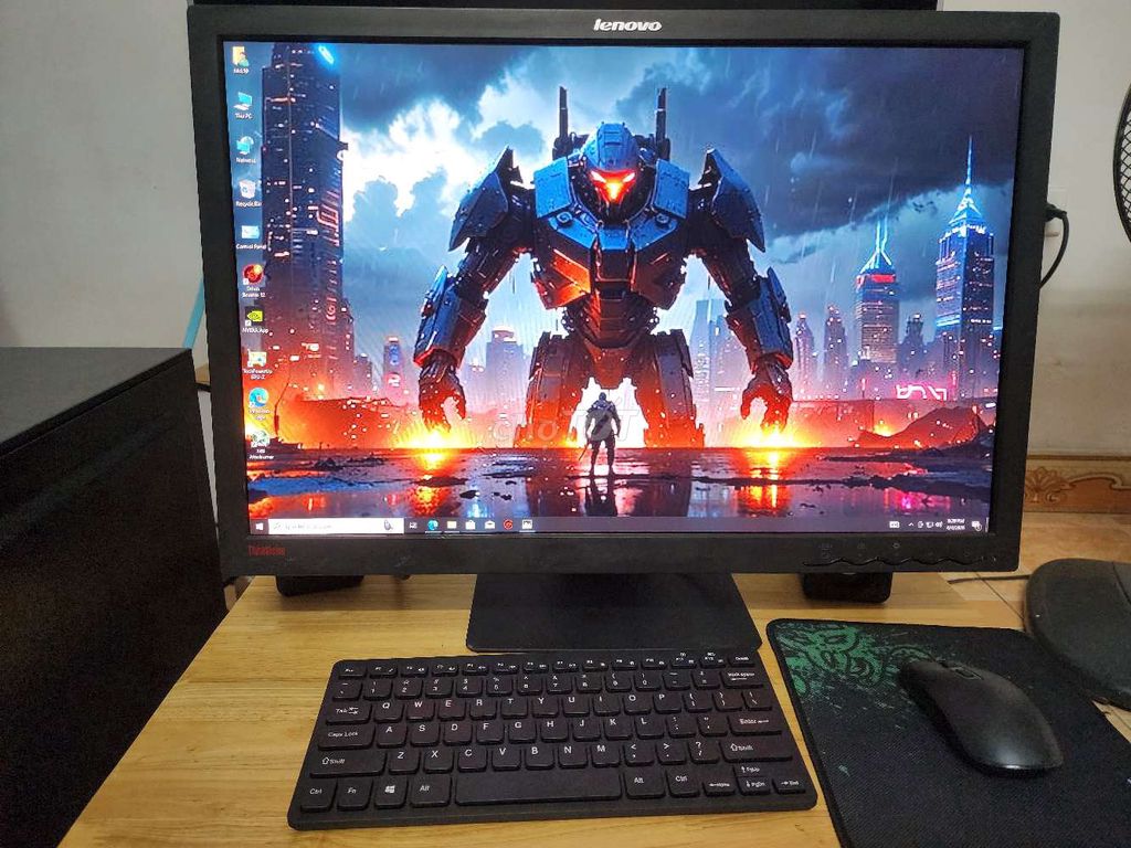 Máy tính để bàn Lenovo 24 inch chiến game mượt. Mua bán Máy tính để bàn tại Quận Hồng Bàng Hải Phòng được đăng bởi Nam hình 1