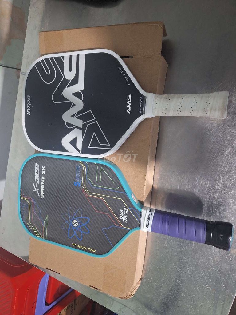 Vợt Pickleball AMS Intro Sợi carbon