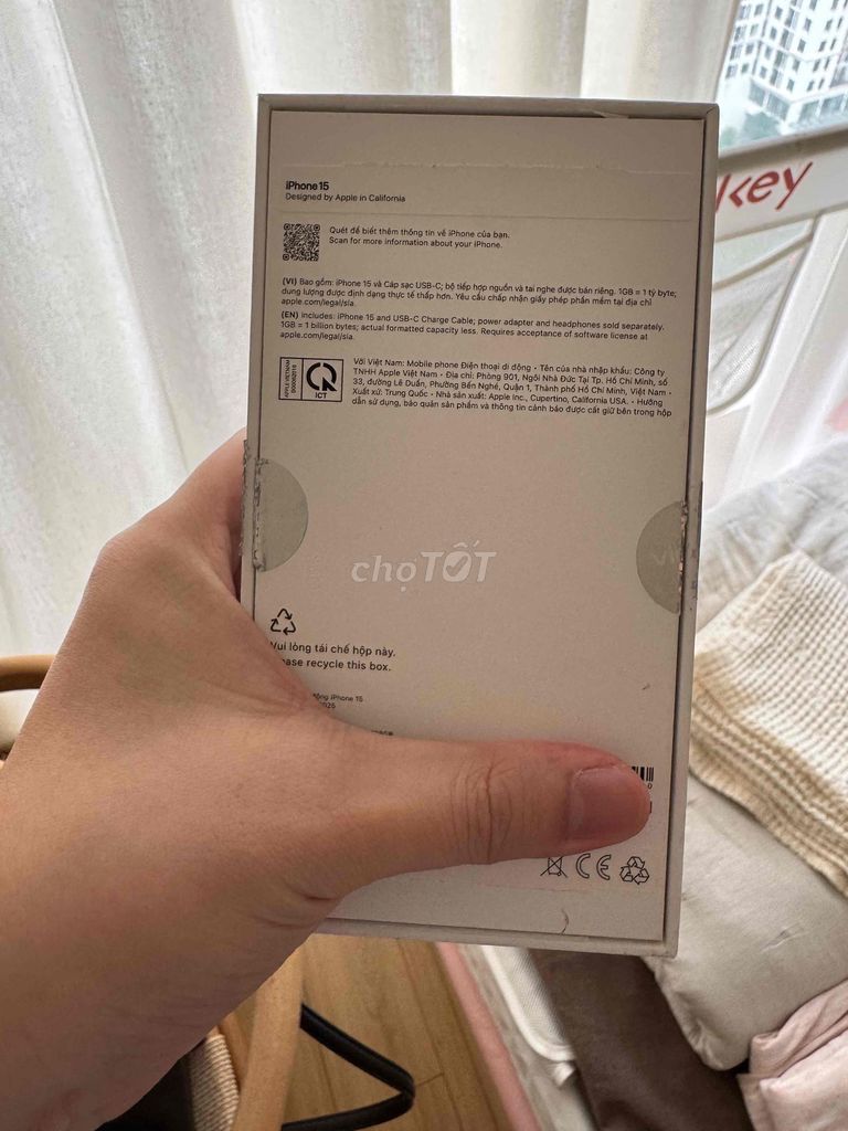 Apple iPhone 15 128GB Xanh VN/A nguyên bản. Mua bán Điện thoại tại Quận Bắc Từ Liêm Hà Nội được đăng bởi Hiếu hình 1