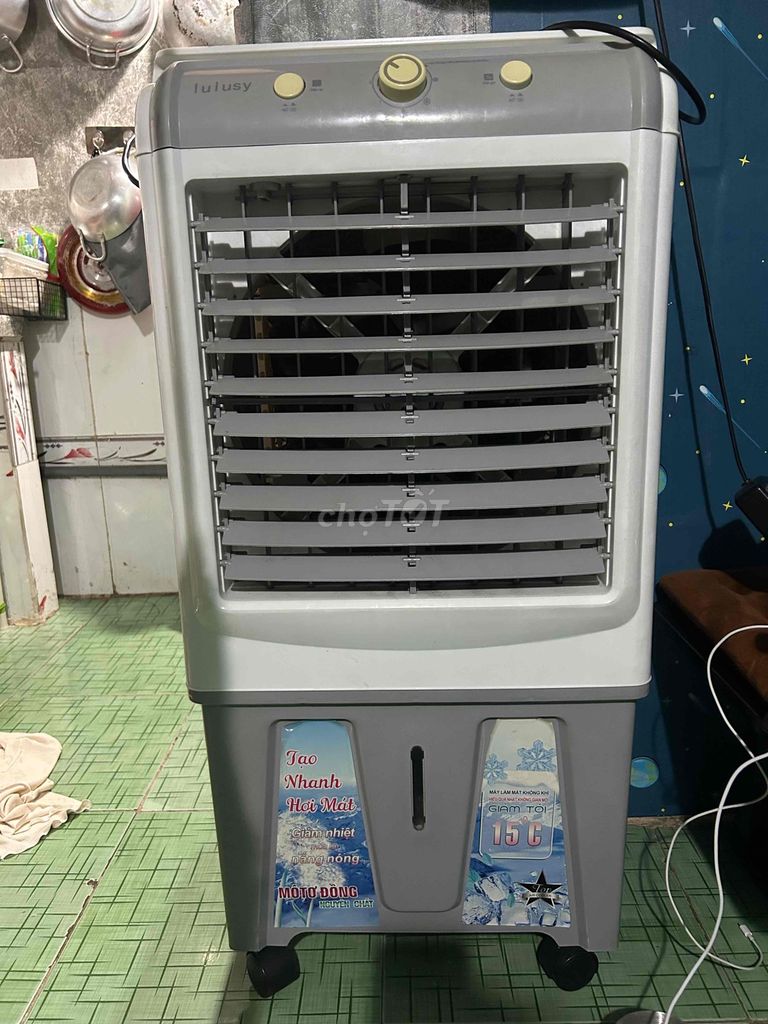 Quạt điều hòa Lulusy Xám trắng. Mua bán Quạt tại Thị xã Bến Cát Bình Dương được đăng bởi Trương Ngọc Tấn Sang hình 1