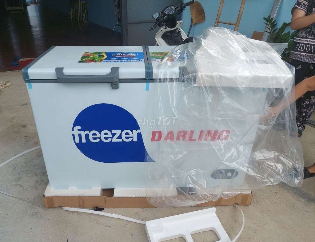 Tủ đông mát Darling 350L hàng mới nguyên thùng