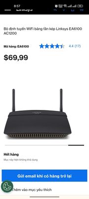 Router Wifi linksys