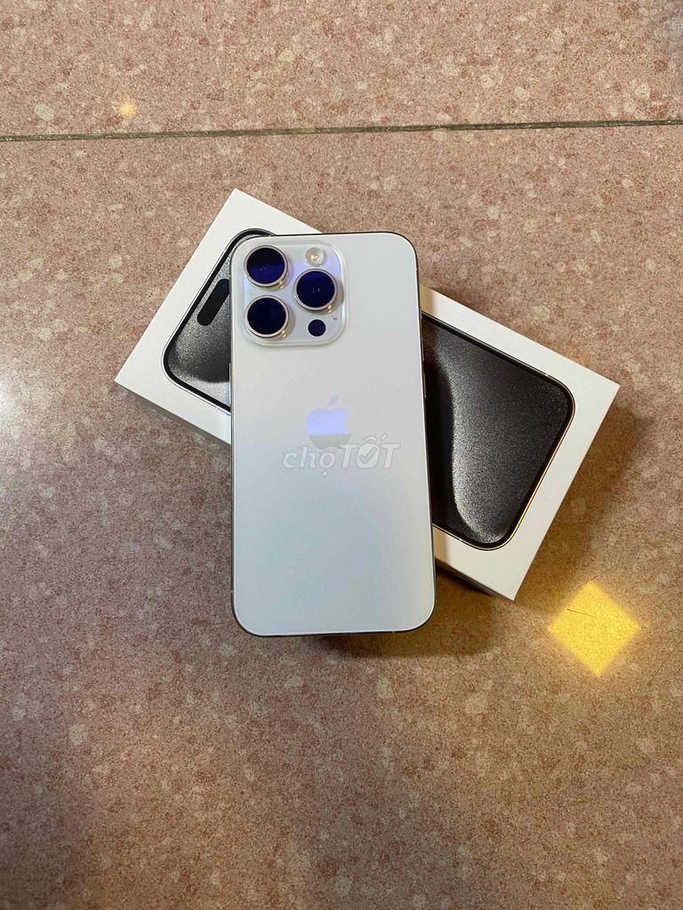 iPhone 15 Pro 128G Hàng Zin Quốc Tế Pin 96%. Mua bán Điện thoại tại Quận Bình Thạnh Tp Hồ Chí Minh được đăng bởi Minh hình 1