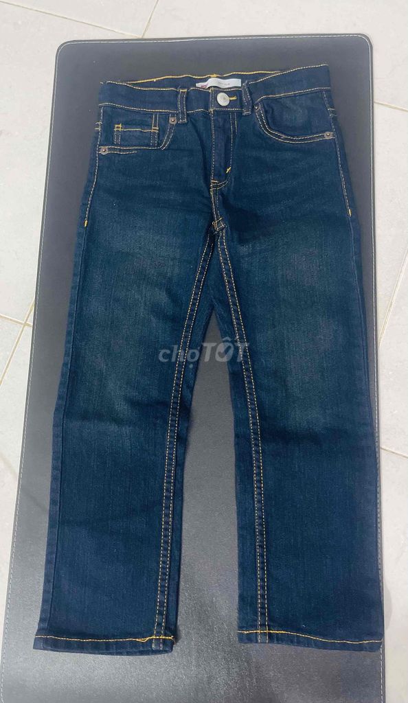 Quần jean bé hiệu Levis auth Mỹ size 6 5-7 tuổi