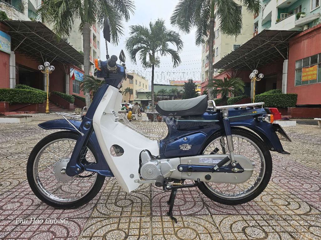 Honda Super Cub 70 Custom Nhật Bản Có Đề Tuyệt Đẹp