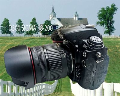 Nikon D300+18-200 sigma for nikon