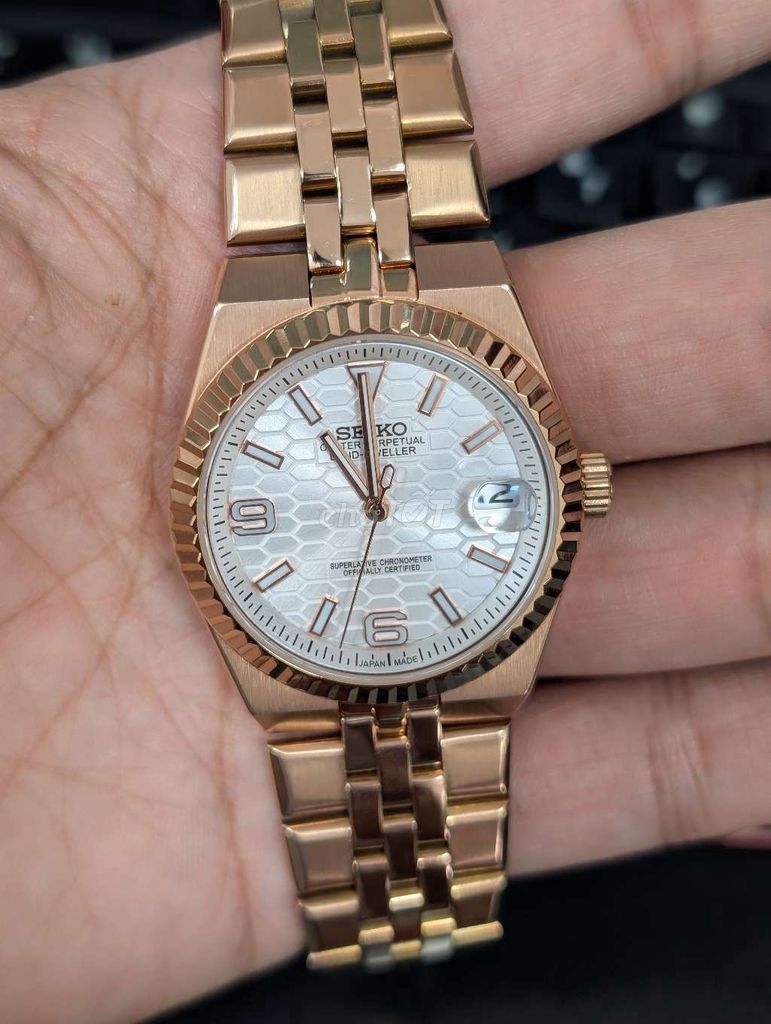 Đồng hồ đeo tay Seiko Nam Vàng hồng. Mua bán Đồng hồ tại Thành phố Thái Bình Thái Bình được đăng bởi Anh st hình 1