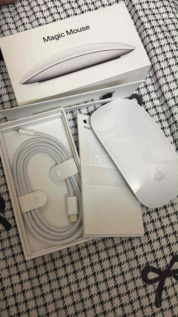 Chuột Apple Magic Mouse Không dây Trắng. Mua bán Phụ kiện (Màn hình, Chuột...) tại Huyện Thanh Oai Hà Nội được đăng bởi Tuấn Nguyễn hình 1