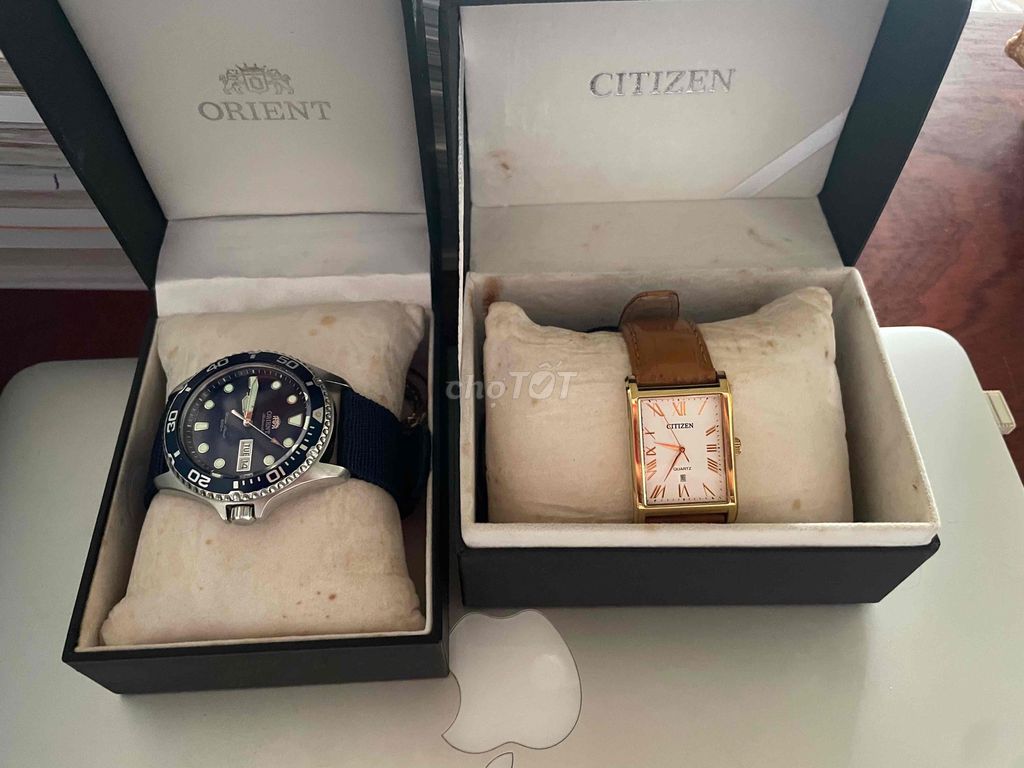 Đồng hồ Orient ray 2 và citizen tank. Mua bán Đồng hồ tại Thị xã Tân Uyên Bình Dương được đăng bởi ABC hình 1