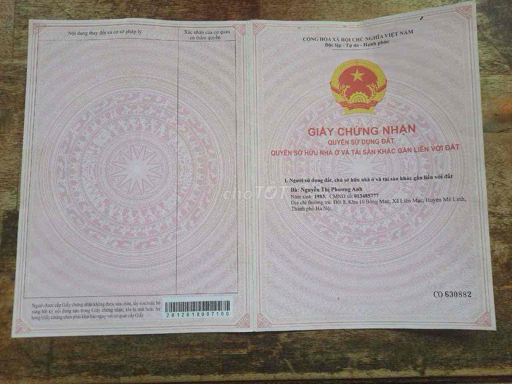 cần bán gấp đất nền