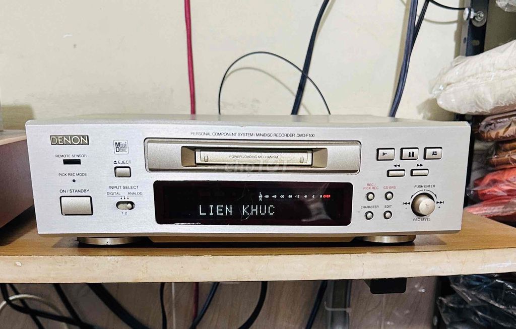 Đầu MD Denon DMD-F100, size 27, điện 100v. Mua bán Tivi, Âm thanh tại Thành phố Biên Hòa Đồng Nai được đăng bởi Dương Minh Đệ hình 1