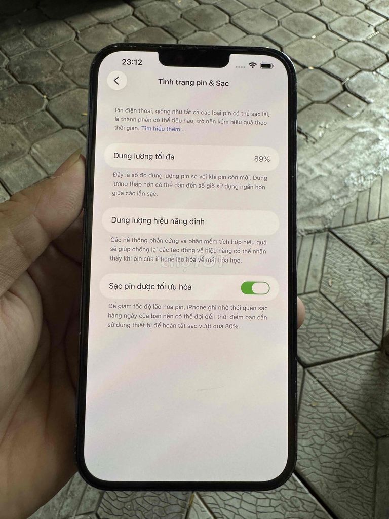 Apple iPhone 13 Pro Max 128GB Xám Thay lưng. Mua bán Điện thoại tại Quận 7 Tp Hồ Chí Minh được đăng bởi An hình 1