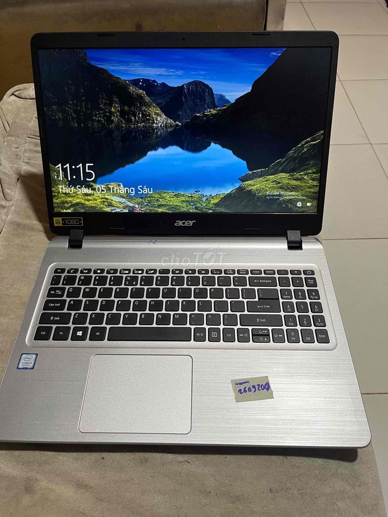 Acer Aspire 515-53 i3-8145U màn FHD  đẹp zin. Mua bán Laptop tại Quận Tân Phú Tp Hồ Chí Minh được đăng bởi Cầm đồ Anh Quốc  hình 1