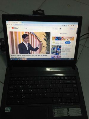 Bán laptop ace ssd120gb màn to xem youtube