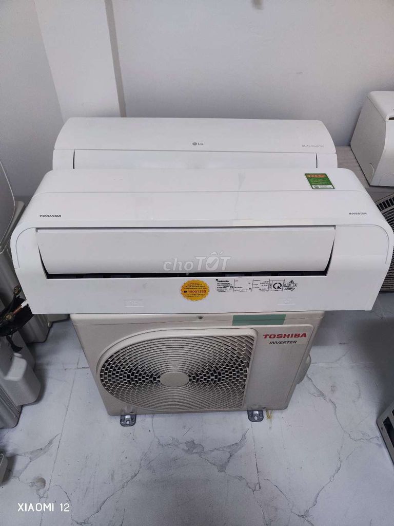 Máy lạnh Toshiba 1hp inverter, To láng lớn