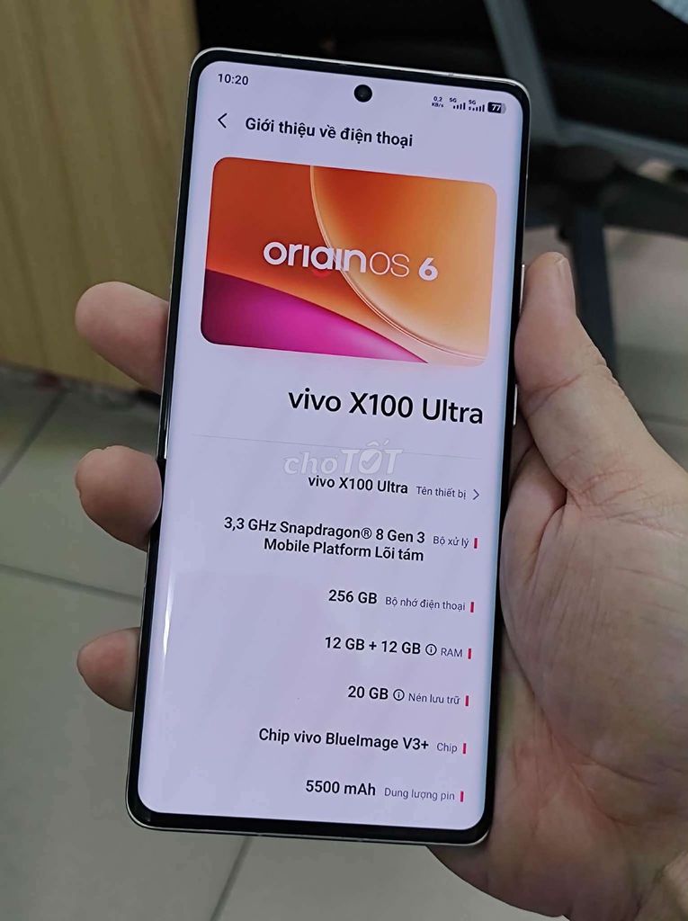 Vivo X100 Ultra 256GB Trắng. Mua bán Điện thoại tại Thành phố Thủ Đức Tp Hồ Chí Minh được đăng bởi Long hình 1