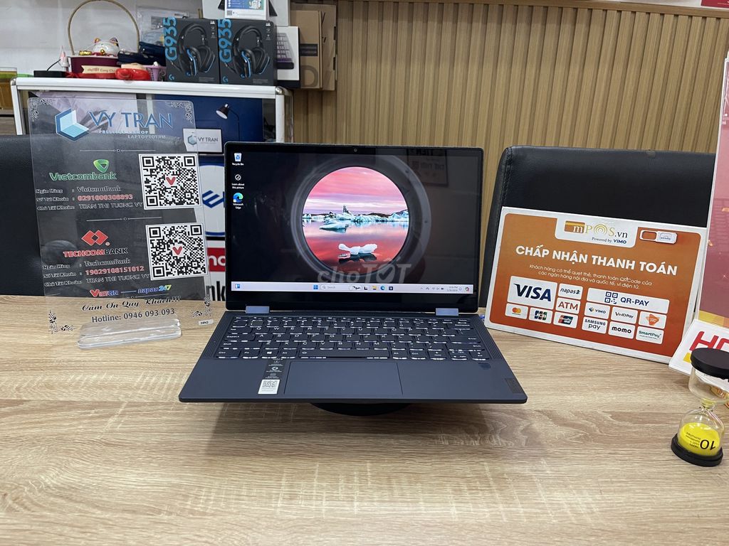 Lenovo Yoga 6-13 inch X360 Ryzen 5500U, vỏ bọc vải