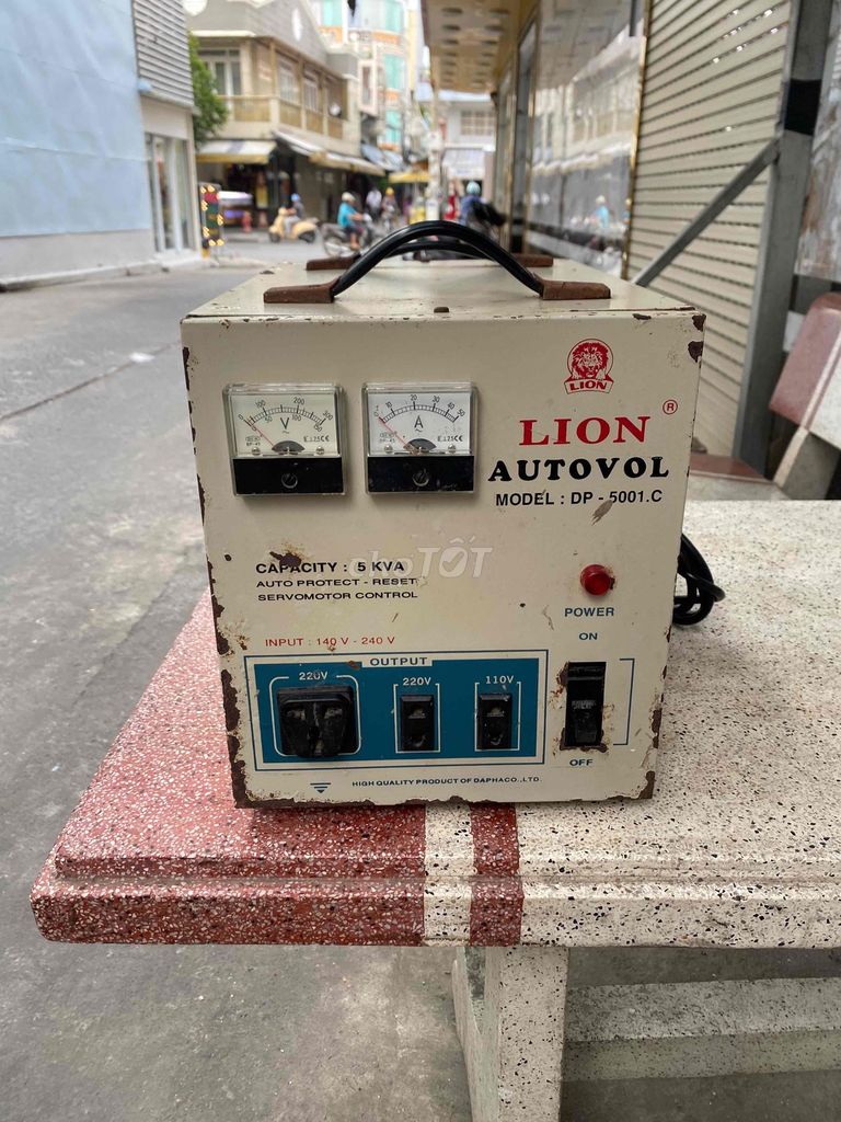 Ổn áp LION 5KVA dây đồng ra điện 110-220v. Mua bán Đồ chuyên dụng, Giống nuôi trồng tại Quận 11 Tp Hồ Chí Minh được đăng bởi Hương thảo hình 1