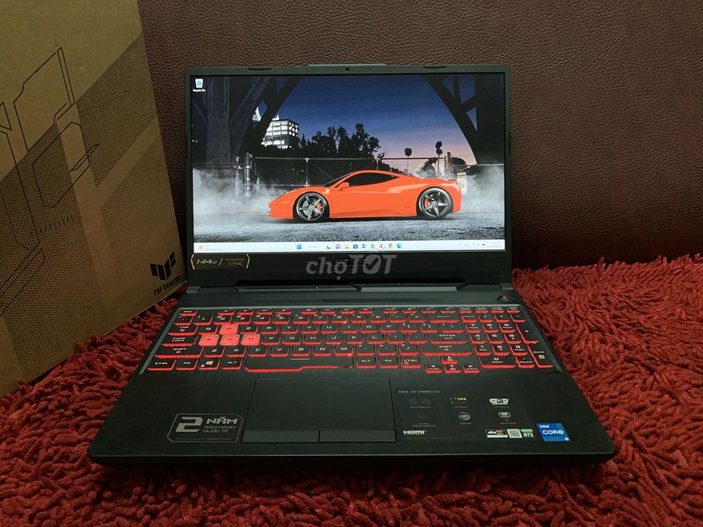 ASUS TUF FX506 i5 11400H RTX3050 FULLBOX ĐẸP KENG