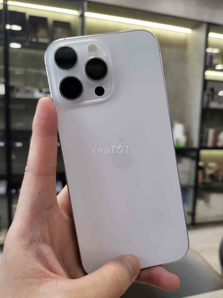 Apple iPhone 16 Pro Max 256GB Trắng LL/A Like New. Mua bán Điện thoại tại Quận 8 Tp Hồ Chí Minh được đăng bởi TRƯỜNG MOBILE  hình 1